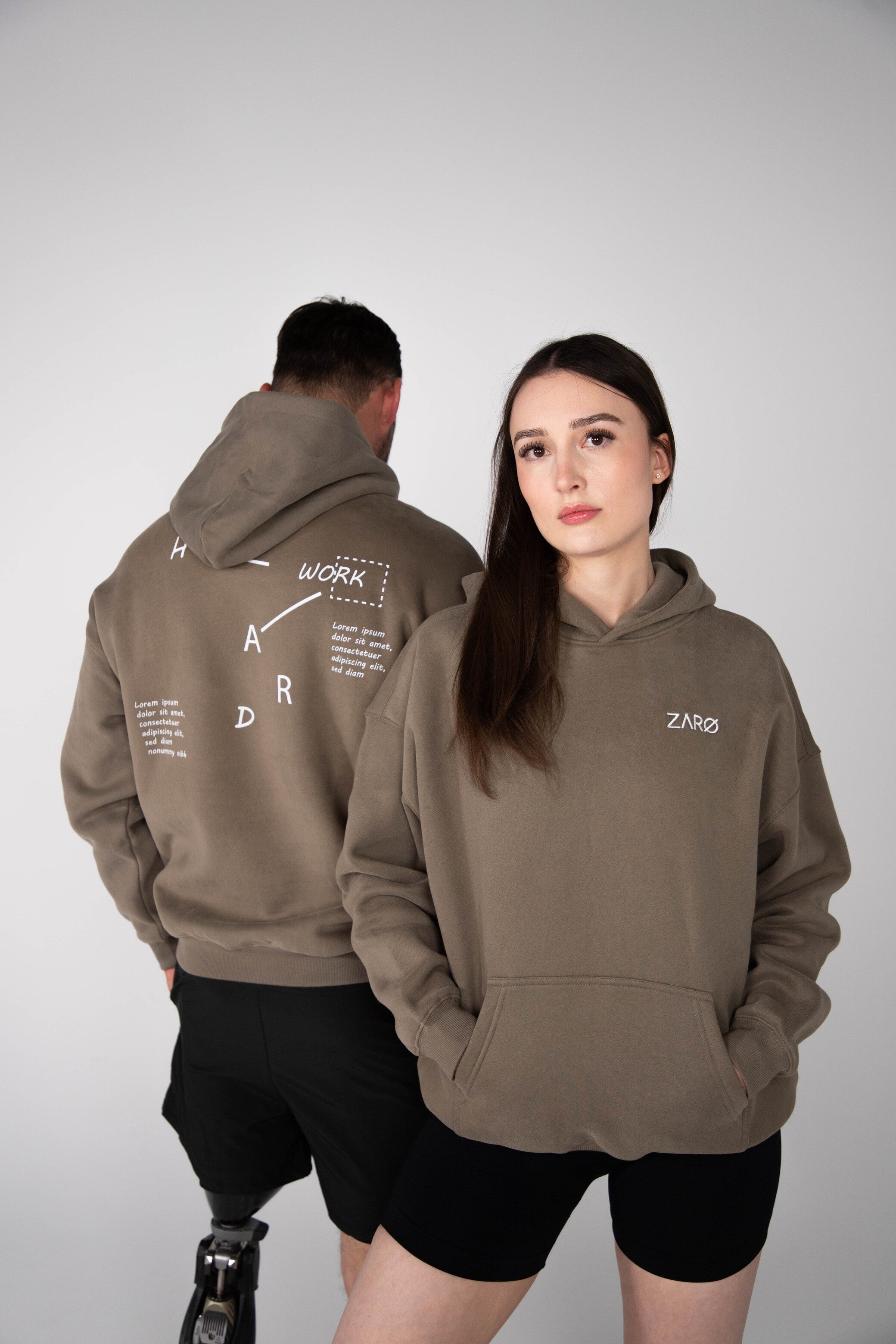 Lift hoodie Dunkel Grün